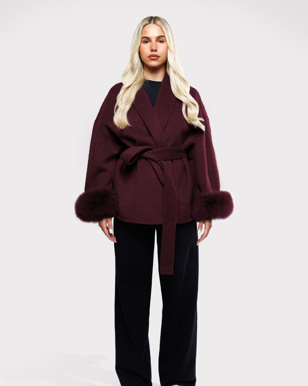 LÉONTINE™ - Gilet en Laine Mélangée