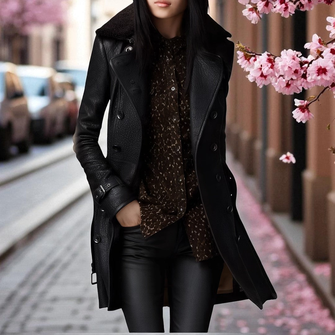 GABRIELLE™ - Trench Moderne à Ligne Élégante et Style Polyvalent