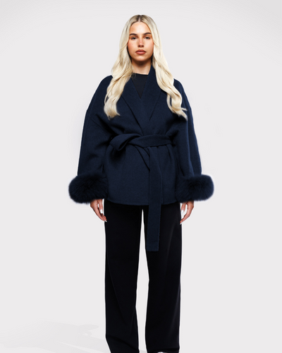 LÉONTINE™ - Gilet en Laine Mélangée