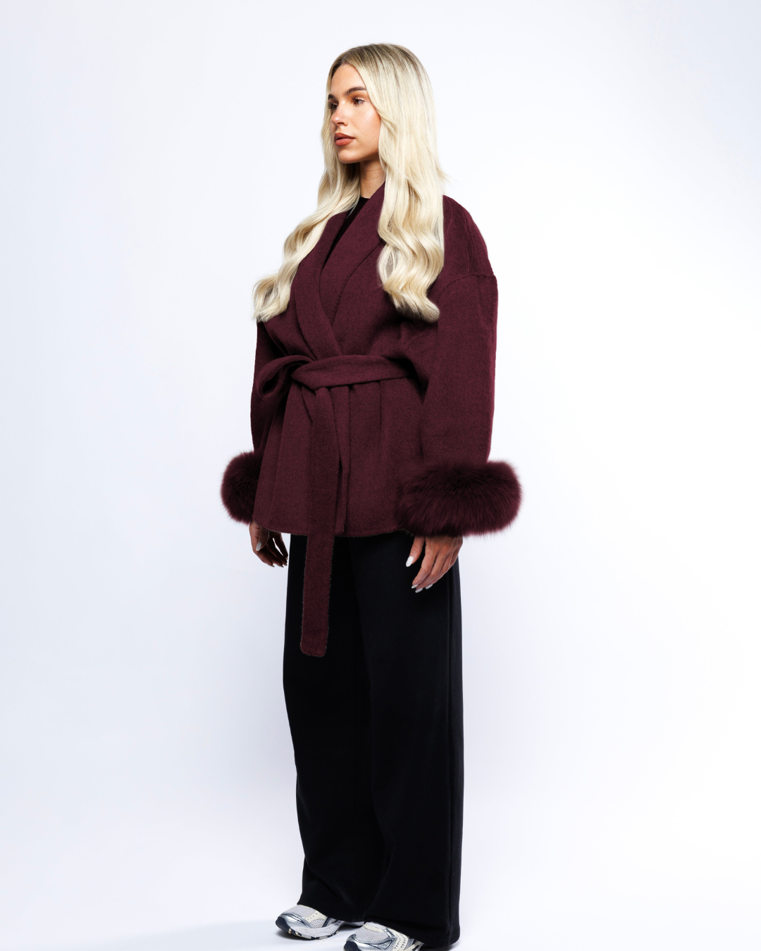 LÉONTINE™ - Gilet en Laine Mélangée