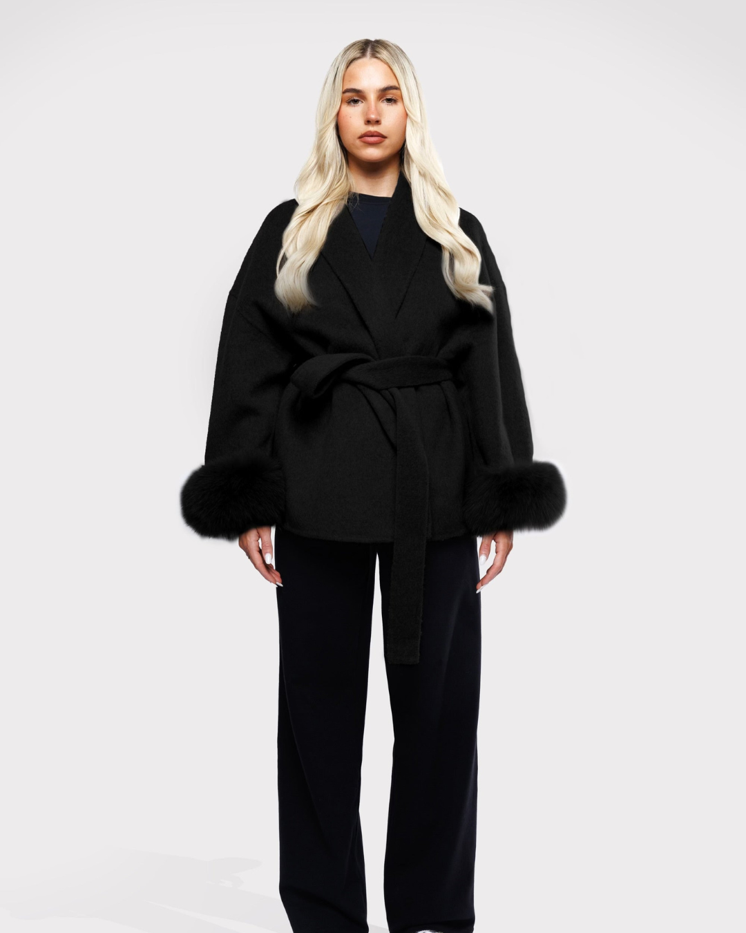 LÉONTINE™ - Gilet en Laine Mélangée