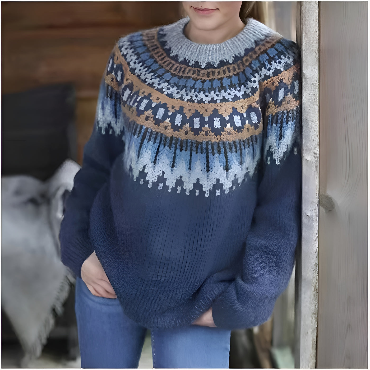 SOPHIA™ - Pull Femme Tendance en Maille