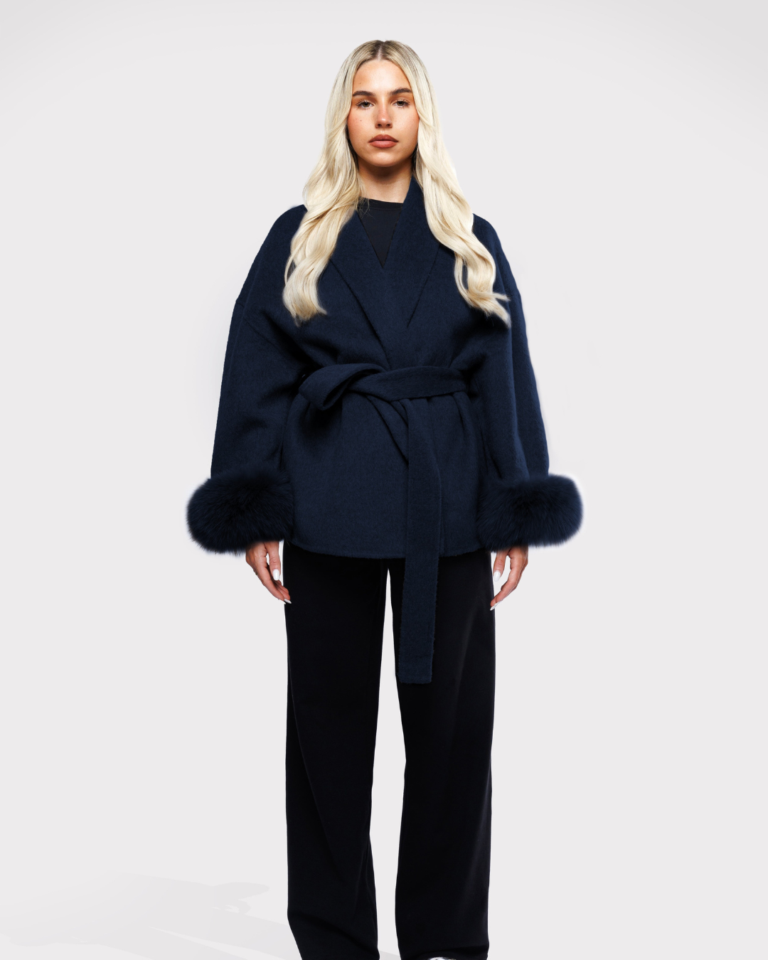 LÉONTINE™ - Gilet en Laine Mélangée