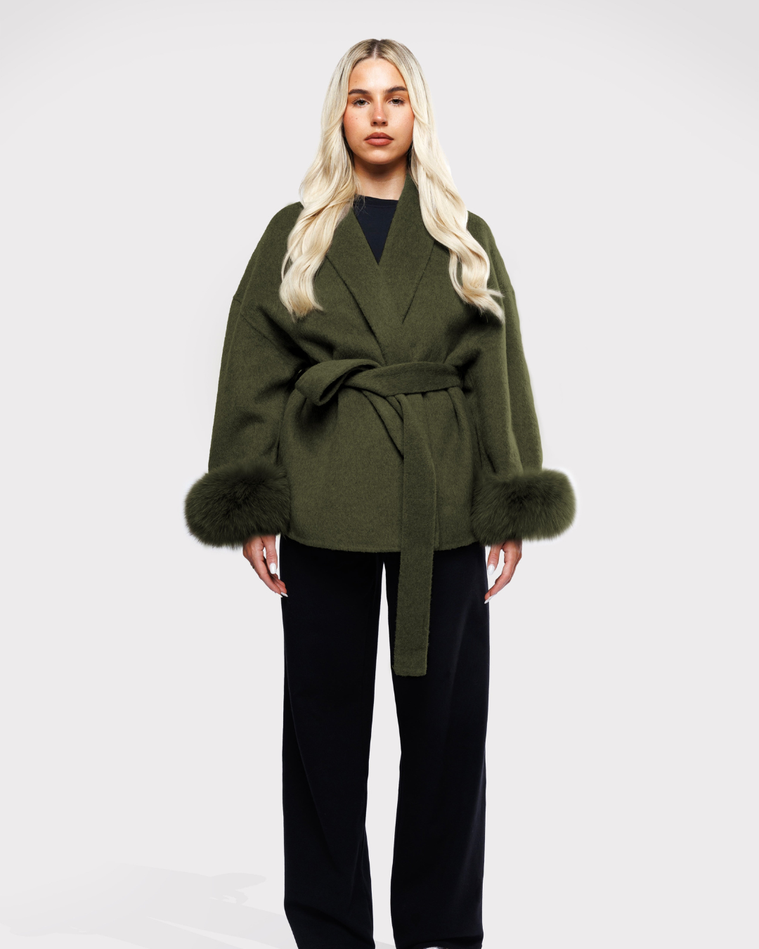 LÉONTINE™ - Gilet en Laine Mélangée