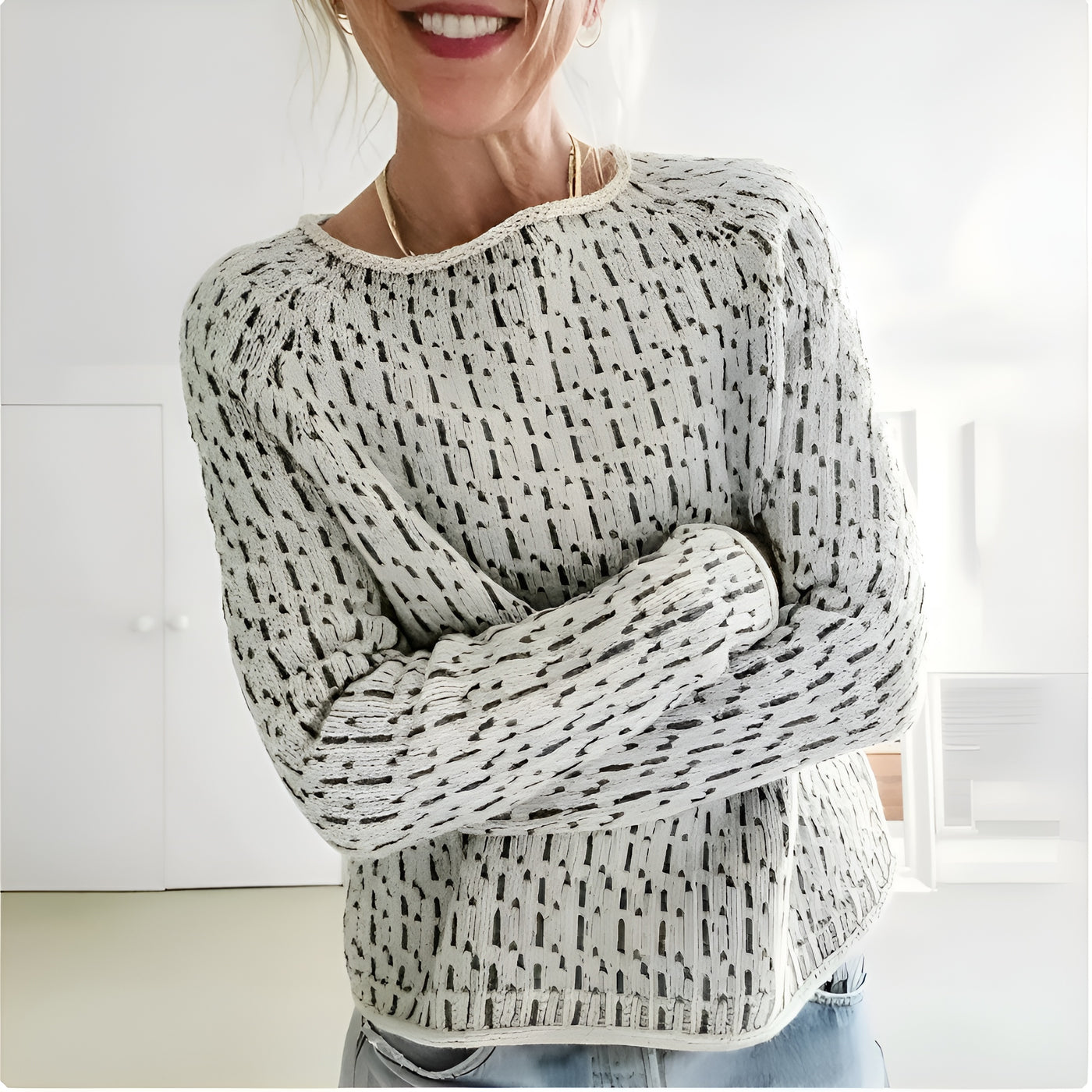 SOPHIA™ - Pull Femme Tendance en Maille