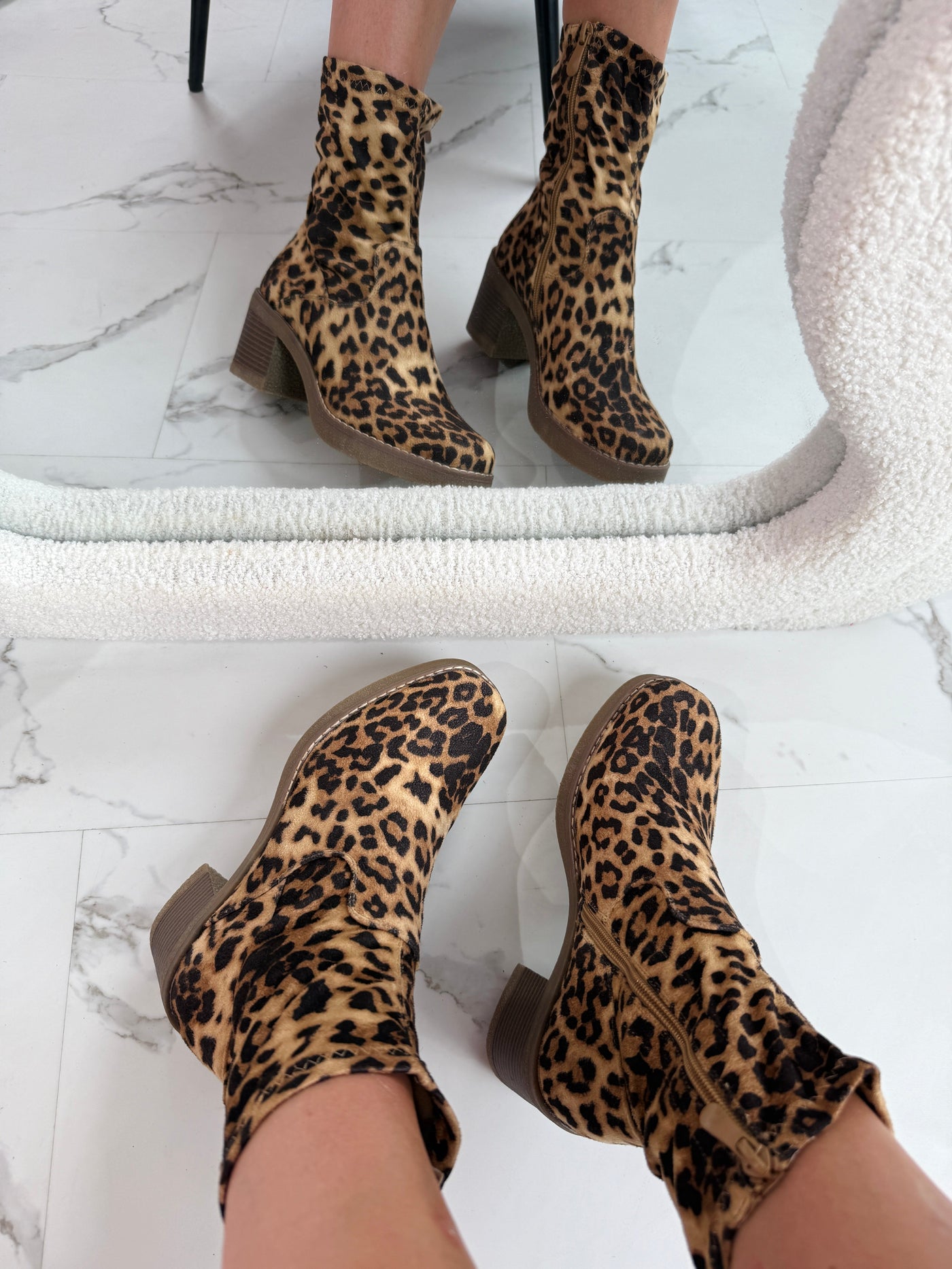 ÉLOURINE™ - Bottines en daim