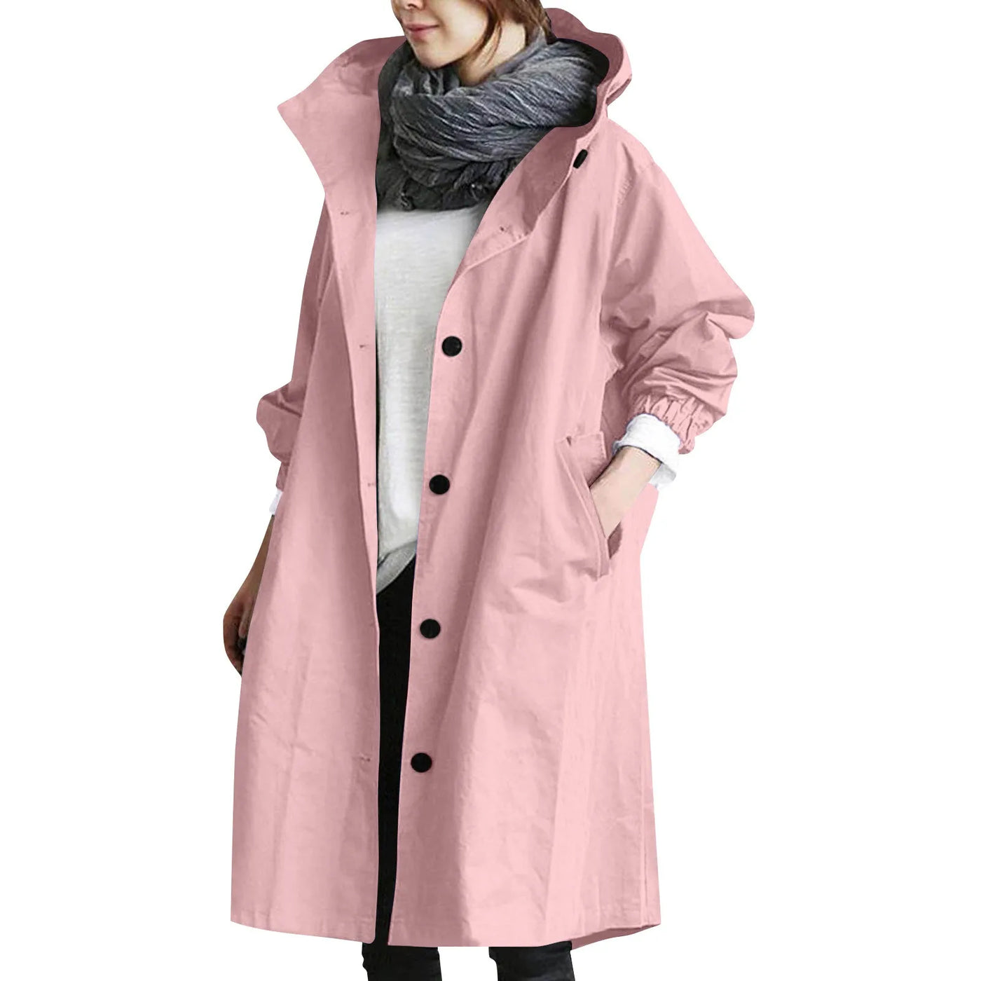 ÉLOANE™ - Trench-coat tendance pour femmes – Protégé, élégant & toujours confortable