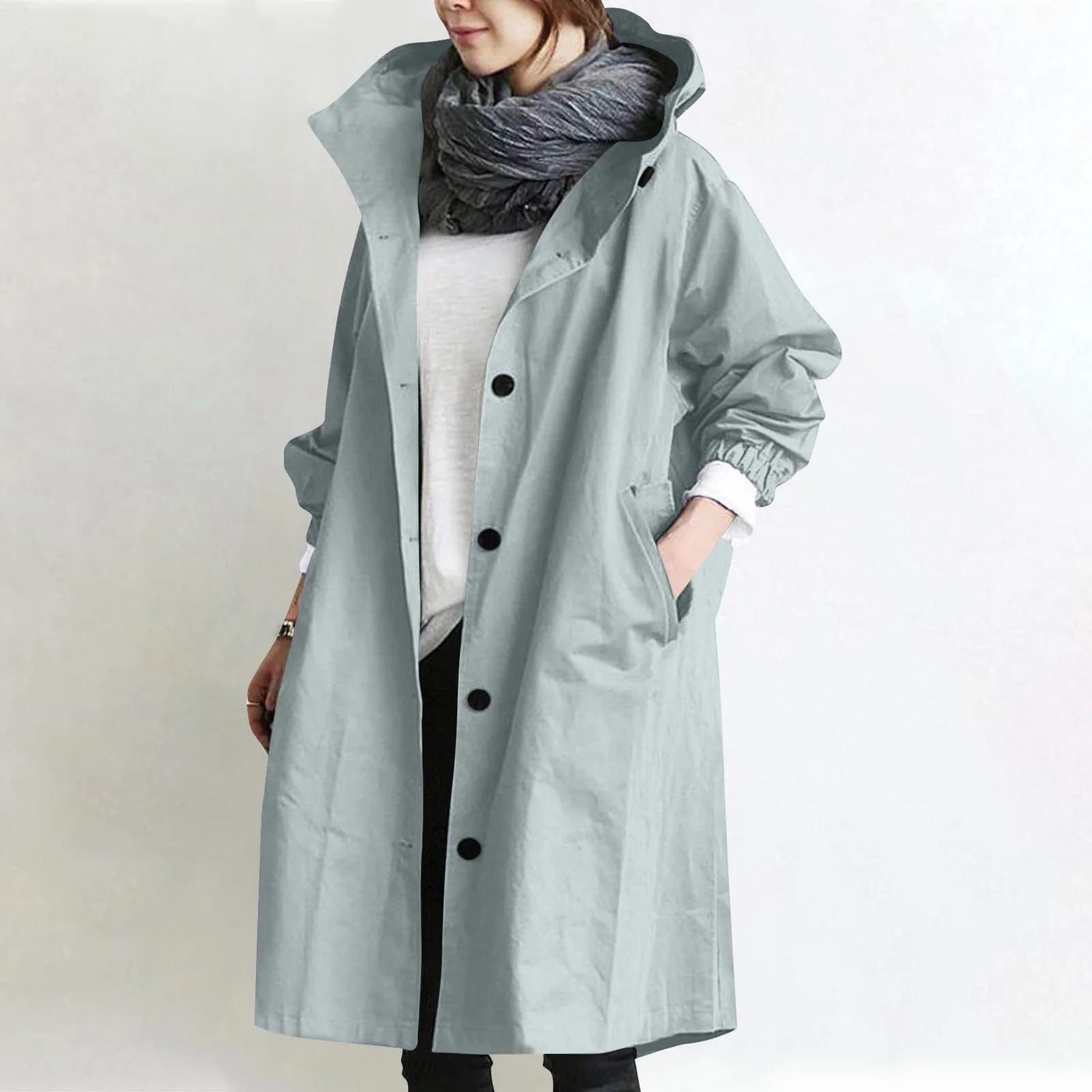 ÉLOANE™ - Trench-coat tendance pour femmes – Protégé, élégant & toujours confortable