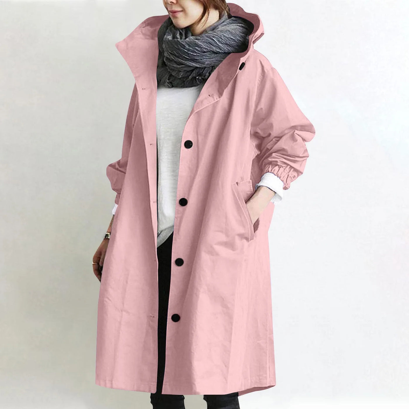 ÉLOANE™ - Trench-coat tendance pour femmes – Protégé, élégant & toujours confortable