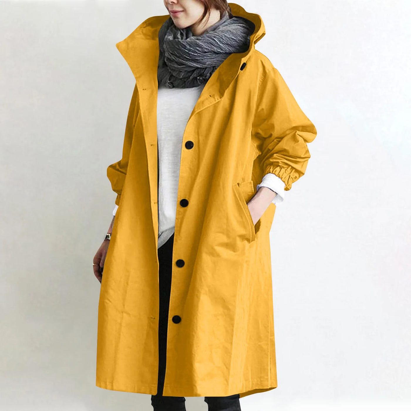 ÉLOANE™ - Trench-coat tendance pour femmes – Protégé, élégant & toujours confortable