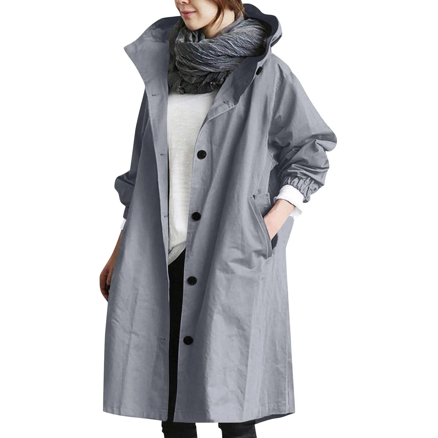 ÉLOANE™ - Trench-coat tendance pour femmes – Protégé, élégant & toujours confortable