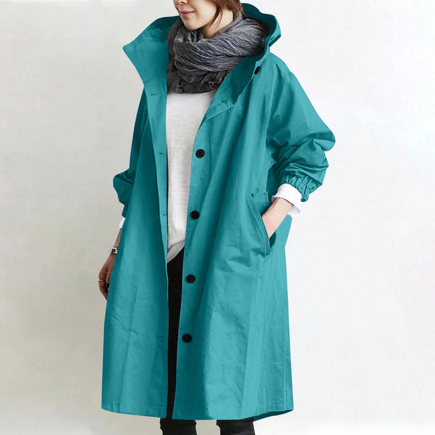 ÉLOANE™ - Trench-coat tendance pour femmes – Protégé, élégant & toujours confortable