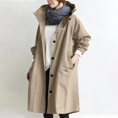 ÉLOANE™ - Trench-coat tendance pour femmes – Protégé, élégant & toujours confortable