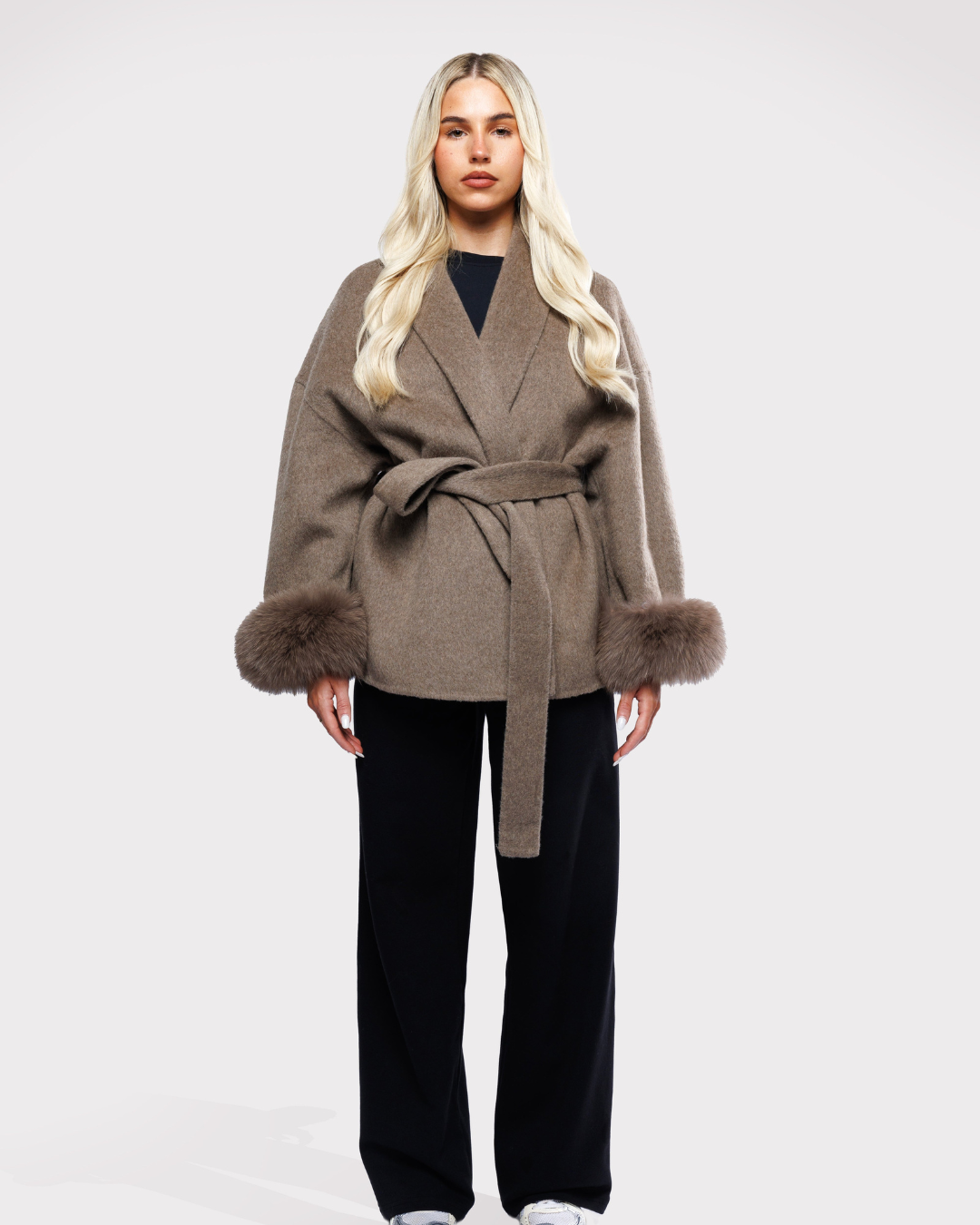 LÉONTINE™ - Gilet en Laine Mélangée