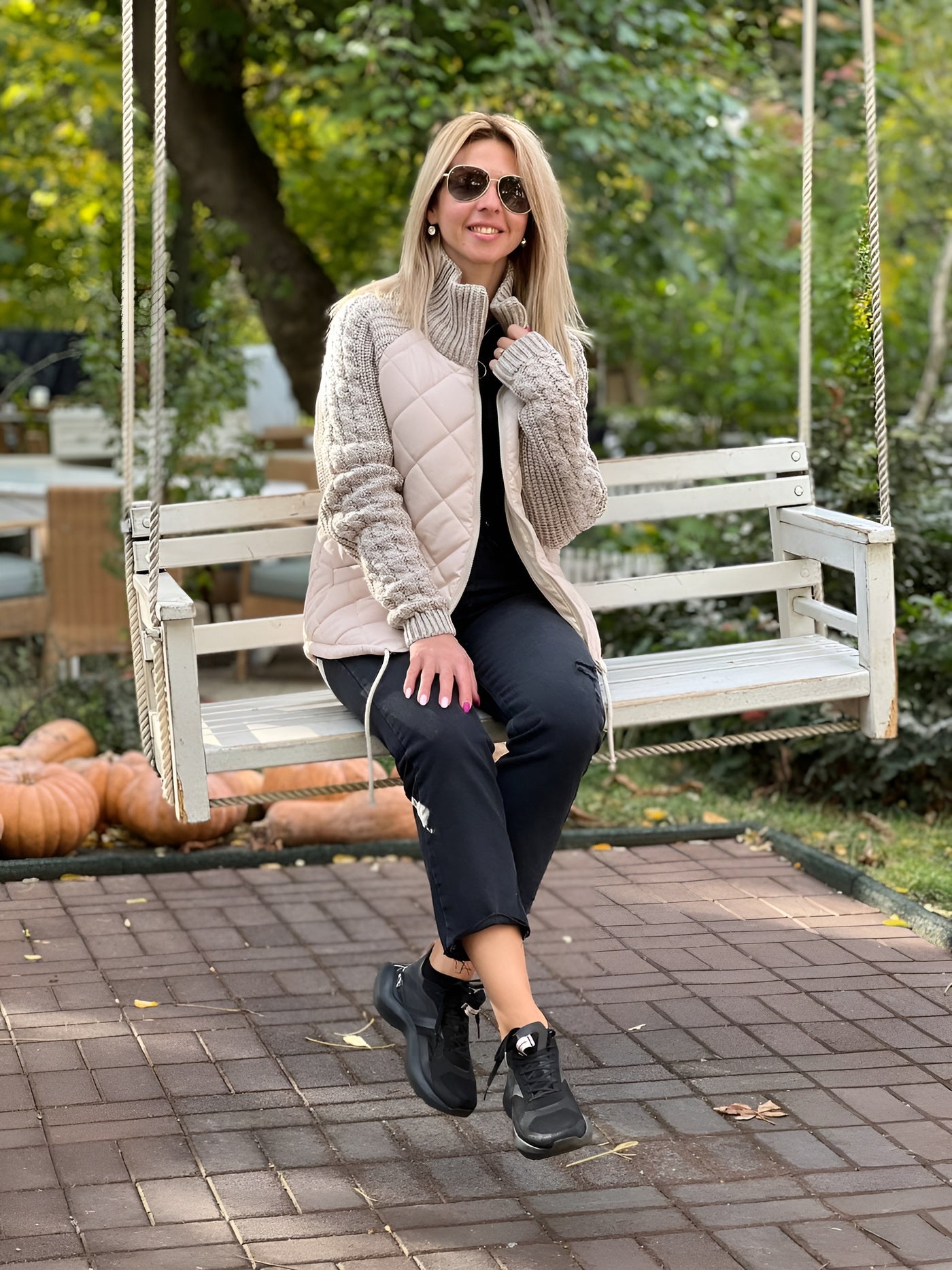 SIDONIE™ – Pull Patchwork Confortable & Tendance